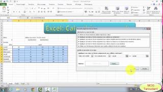 Excel Calendrier mensuel [upl. by Ellerret]