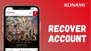 How to Recover Konami Account  Reissue password  My KONAMI 2021 [upl. by Anais701]