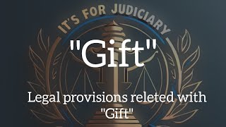 GIFT legal privisions of gift under the Transfer of Property act1882 nd other laws📚likeampsubscribe [upl. by Johnath]