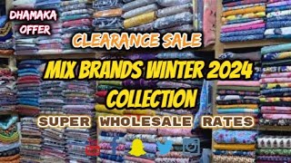 Clearance Sale On Mix Brands Winter 2024 Collection 🤯 [upl. by Alah]