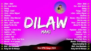 Dilaw  Maki Palagi  TJ Monterde 💗 Best OPM Tagalog Love Songs With Lyrics💗New OPM Songs 2024 [upl. by Zoi]