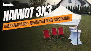 Nasz Namiot 3x3 Idealny na targi i spotkania [upl. by Earesed556]