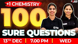 Plus One Chemistry Christmas Exam  100 Sure Questions  Chemistry Marathon  Exam Winner [upl. by Ramej]