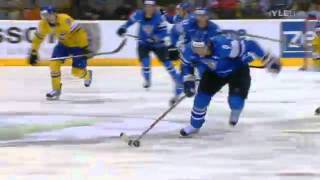 Jääkiekon MM 2011 Ruotsi  Suomi SWE  FIN Loppuottelun maalikooste [upl. by Leksehc]