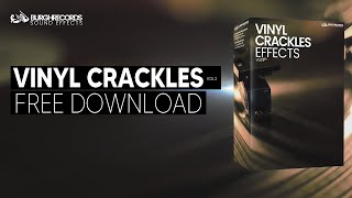 Vinyl Crackling Sound Effect Vol 2 Free Download [upl. by Aseefan16]