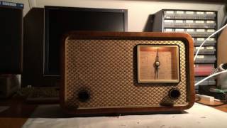 Sealike noise short wave band Erres radio 1948 [upl. by Mabelle]