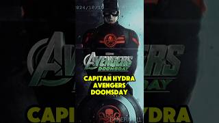 😱 CAPITÁN HYDRA EN AVENGERS DOOMSDAY CHRIS EVANS 😱 geek datoscuriosos avengers captainamerica [upl. by Libb377]