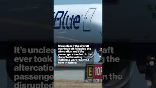 ‘Crazy’ JetBlue passenger enters screaming match with mother teen son onboard delayed JFK flight [upl. by Dawson]