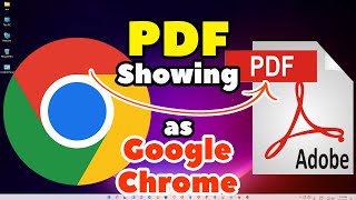 PDF Files Showing as Google Chrome [upl. by Nihi837]