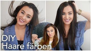 DIY  Haare selber färben leicht gemacht [upl. by Eelibuj]