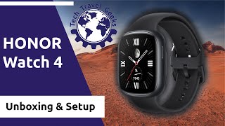 Honor Watch 4 Smartwatch  Unboxing amp Setup honor smartwatch [upl. by Resneps]