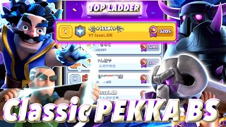 Top1 with Classic PEKKA BRIDGE SPAM😘Clash Royale [upl. by Nonnaehr]