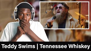 First time hearing  Tennessee Whiskey Cover by Teddy Swims [upl. by Ecirahs]