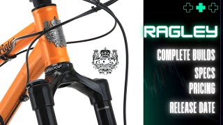 Ragley 2022 Complete Hardtail Bike Lineup  Models Specs Pricing and Release Date info [upl. by Neelyaj]