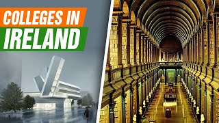 Top 10 Colleges in Ireland [upl. by Ecinnej]