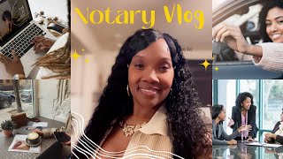 Day In The life of A Notary Public Vlog General Notary We all need a second job to make it [upl. by Robby]