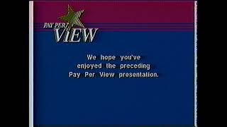 Pay Per View promos and Cablevision channel guide June 8 1991 [upl. by Maud]