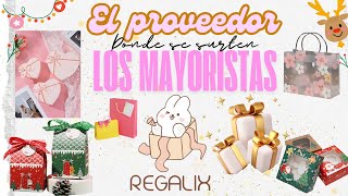 Regalix🎁 La Tienda De Bolsas de Regalo más Económica 🛍️ y Bonita Recorrido con Precios cute [upl. by Nibaj]