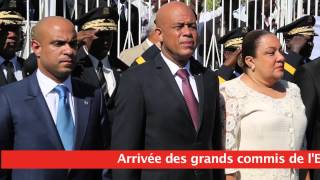 Cérémonie commémorative du 210e anniversaire de lIndépendance nationale  Gonaives 1e janvier 2014 [upl. by Kleiman]