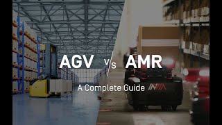 AMR vs AGV Robotic Solutions in Warehouse Automation [upl. by Tini221]