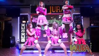 フィリピンパブ ラジューラ Cheer Dance Remix La Jura Dancers 【マニラ KTV】 [upl. by Colman615]