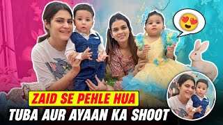 ZAID SE PEHLE HUA TUBA AUR AYAAN KA SHOOT  CHIKU MALIK VLOGS [upl. by Sirromaj]