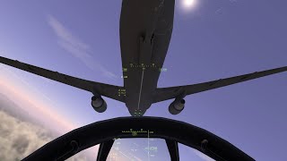 VTOLVR  EF24G  Practicing refueling and case 1 recovery [upl. by Cloots]