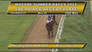 Race No 3 The Prince Regent Plate DIV  2 [upl. by Sukey211]