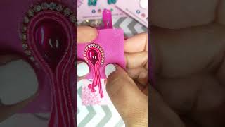 Mini Tutorial aretes de soutache [upl. by Quita500]