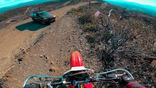 XR400 Exploring Knoxville OHV Trails [upl. by Lorrimer]