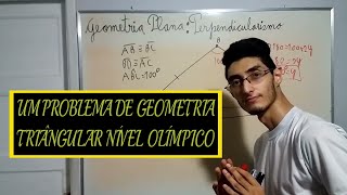 Um problema de geometria envolvendo triângulos que poucos conseguem resolver [upl. by Irra]