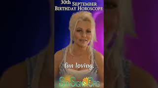 30th September Birthday Horoscope ♎️ Born On September 30  Happy Birthday  SunSignsOrg  shorts [upl. by Roxy]