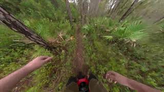 Raw POV Electric Unicycle Riding on Forest Trails [upl. by Nnylatsyrk468]