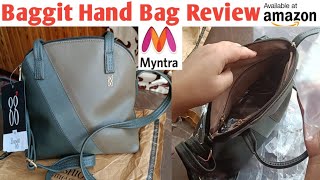 Baggit Hand Bag Review  HandBag under 1000  handbag haul sling bag for women [upl. by Adnov]