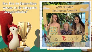 Ilse Eva en Emma mae winnen een ASN Gouden Eekhoorn Award [upl. by Aika]