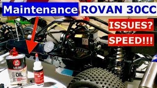 EPIC Runs amp After Run Maintenance of my ROVAN 30CC 15 gas buggy Spark plug check One Weird Issue [upl. by Suivatal]