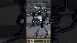 The AllSeeing Dweller Is Stalking Me Minecraft Bedrock Dwellers Addon [upl. by Mozart]