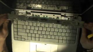 Replace Keyboard on Compaq Presario V2000 [upl. by Nerha]