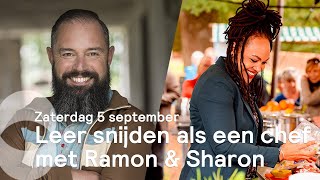 BinnensteBuiten Thuis  Leer snijden met Sharon en Ramon [upl. by Kym]