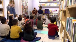 El Calonge Poble de Llibres inicia un projecte educatiu amb les escoles [upl. by Hakym]