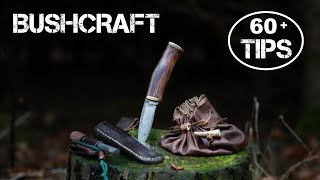 60 Bushcraft Skills amp Survival Tips [upl. by Alrick930]