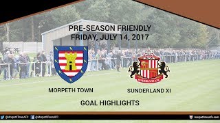 GOALS  Morpeth Town 12 Sunderland XI [upl. by Lorene]