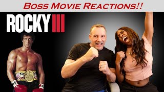 ROCKY III 1982  BOSS MOVIE REACTIONS  So much heart [upl. by Nylahs502]