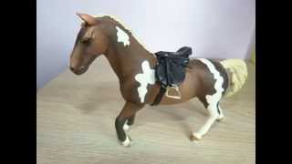 Tutorial Wie bastelt man einen Schleich Springsattel [upl. by Templer]