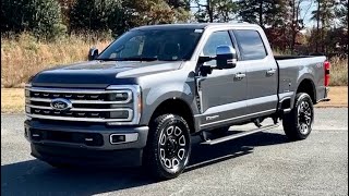 2023 F250 Platinum Carbonized Grey Diesel 67 👀 ✅ [upl. by Esenaj741]