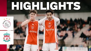 Ajax U18s score TEN  GOALS against Liverpool 🤯  Highlights Ajax O18  Liverpool O18  Friendly [upl. by Sackman8]