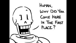 Comic Fandub Undertale  Why did Frisk go to Mt Ebbot [upl. by Heisser]