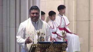 Novena Homily quotLet God move your bouldersquot by Fr Joseph Royan CSsR 22 Sep 2018 [upl. by Alyks]