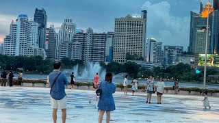 🇹🇭 Benchakitti Park After Sunset  Walking Tour 4K HDR [upl. by Lohrman]