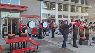 South Albany High School marching band practice 2024 National Anthem [upl. by Speroni28]